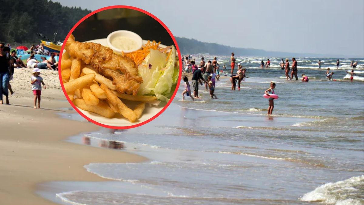 Pojechał nad Morze Bałtyckie i pokazał menu. Tyle kosztuje ryba