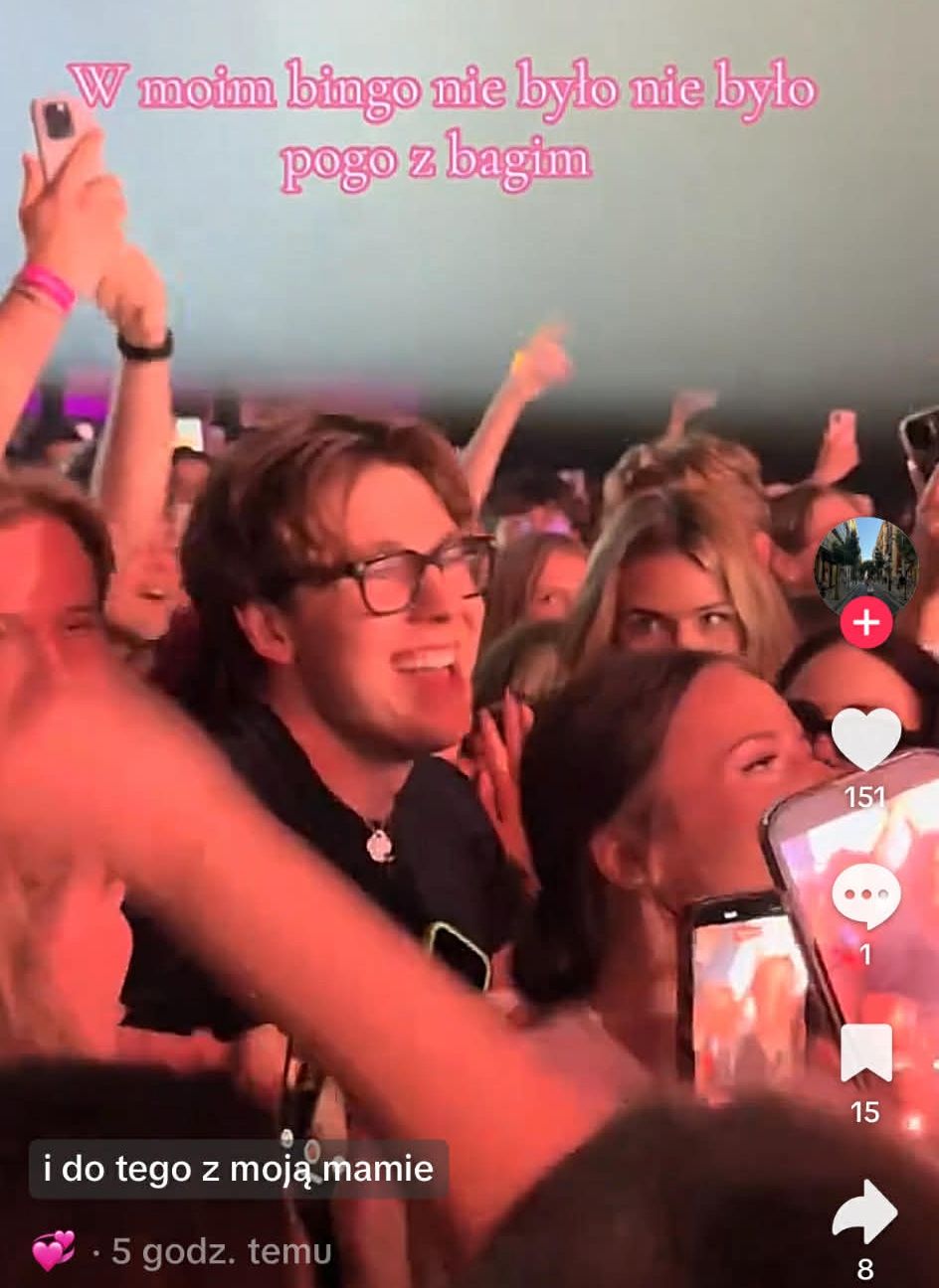 Bagi i Madzia na koncercie MIU