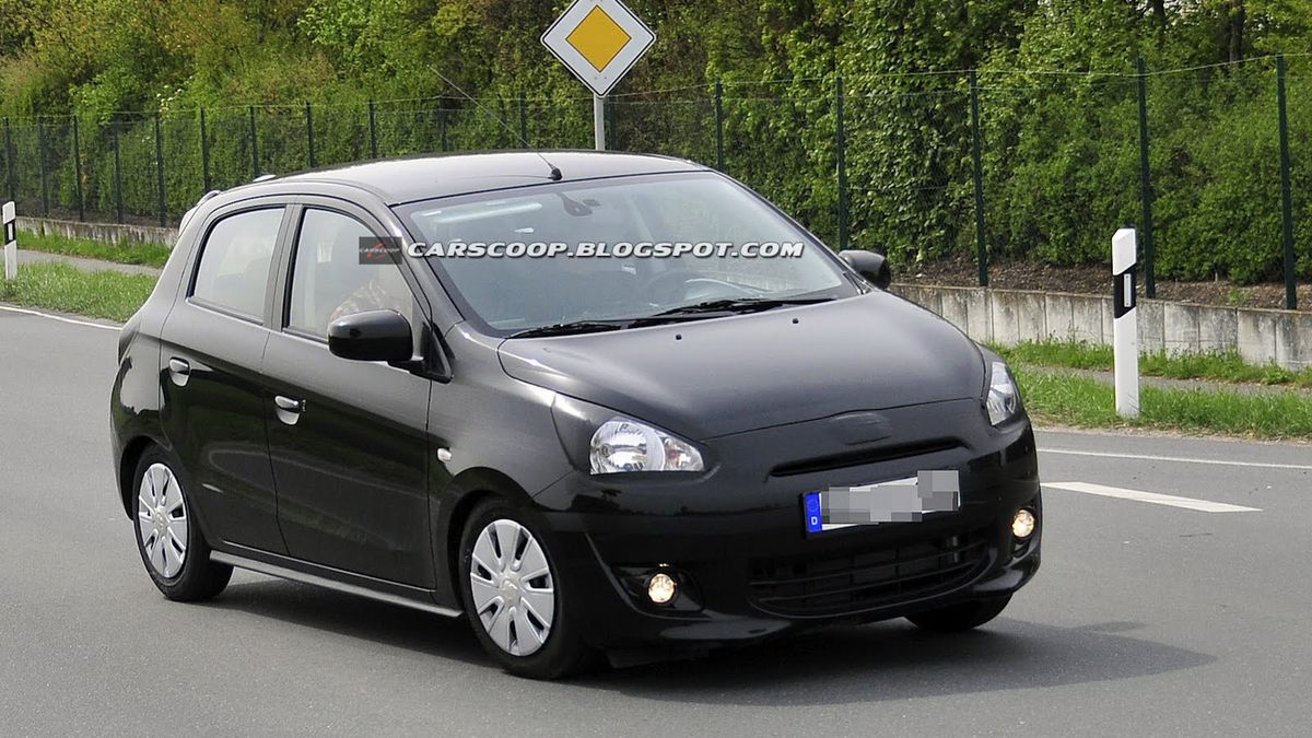 2013 Mitsubishi Mirage/Colt (źródło: Carscoop)