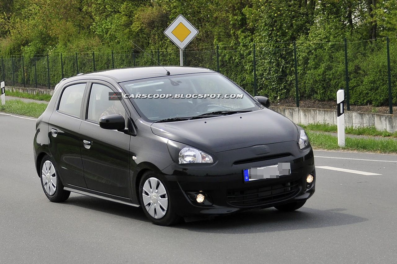 Mitsubishi Mirage/Colt przyłapane w Niemczech