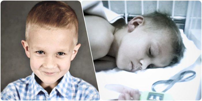 Michałek chory na drenoleukodystrofię/ siepomaga.pl