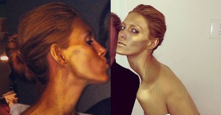 Złota Anja Rubik! (ZDJĘCIA)