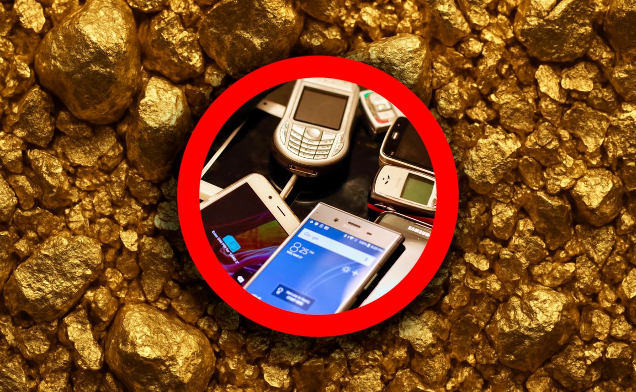 Złoto w twoim smartfonie. Znaleźli nowy sposób na jego wydobycie