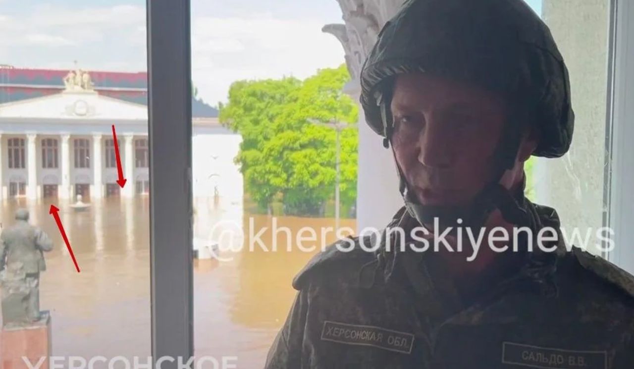Cyrk w Nowej Kachowce. Okupant uspokajał, za nim zalało pałac