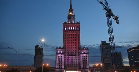 Warszawa. PKiN ponownie rozbłyśnie w kolorach Białorusi