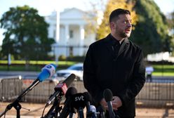 Tylko Zełenski wyszedł do dziennikarzy. Oto co napisał Trump