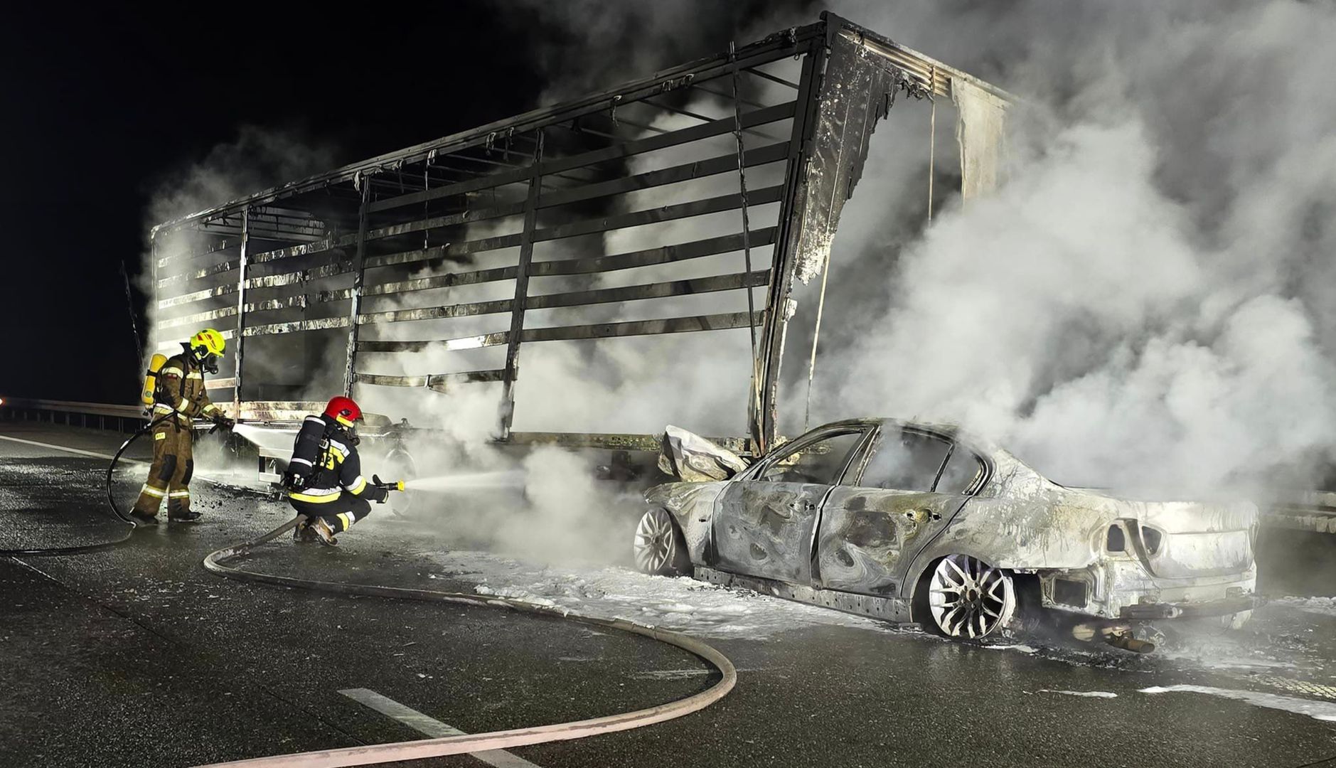 Tragedia na autostradzie A2. Są ofiary śmiertelne