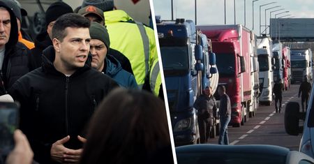 Polscy przewoźnicy blokują pomoc humanitarną? "Tuzin osób trzyma zakładników"