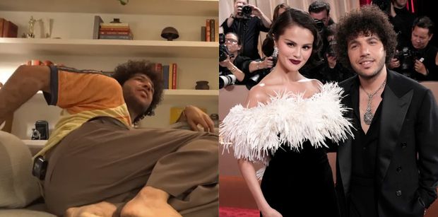 Benny Blanco prezentuje brudne stopy i PUSZCZA BĄKA podczas podcastu. Fani Seleny Gomez są zażenowani: "Obrzydliwe"