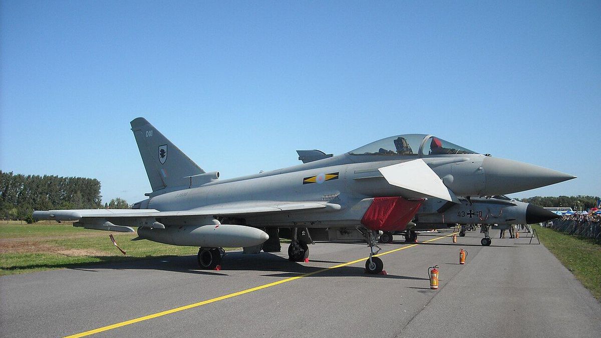 Eurofighter Typhoon, zdjęcie ilustracyjne