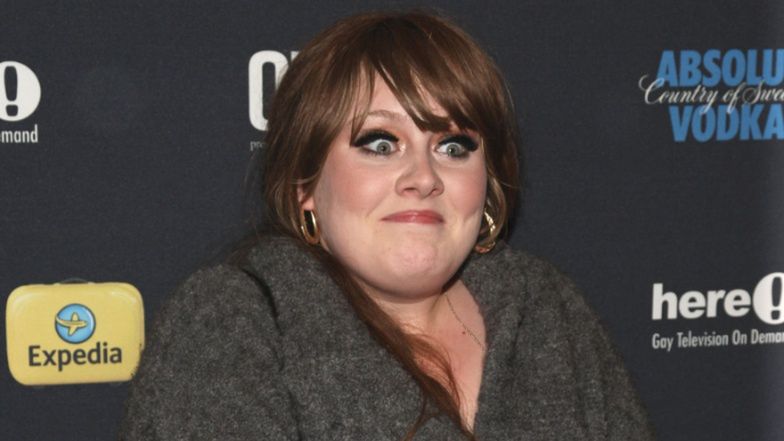 Naturalna Adele pod domem w Beverly Hills