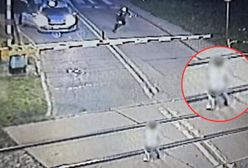 6-latek bawił się na torach kolejowych o 4:30. Wszystko nagrały kamery