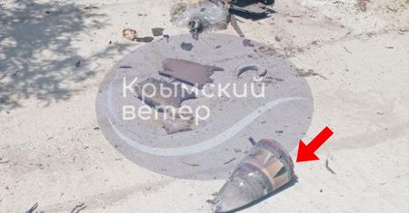 Spadła tuż przy plaży. Tego widoku się nie spodziewali