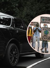 German activists are on it again. This time they have taken on cars