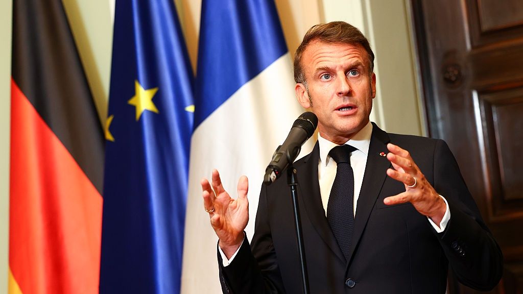 Prezydent Francji Emmanuel Macron