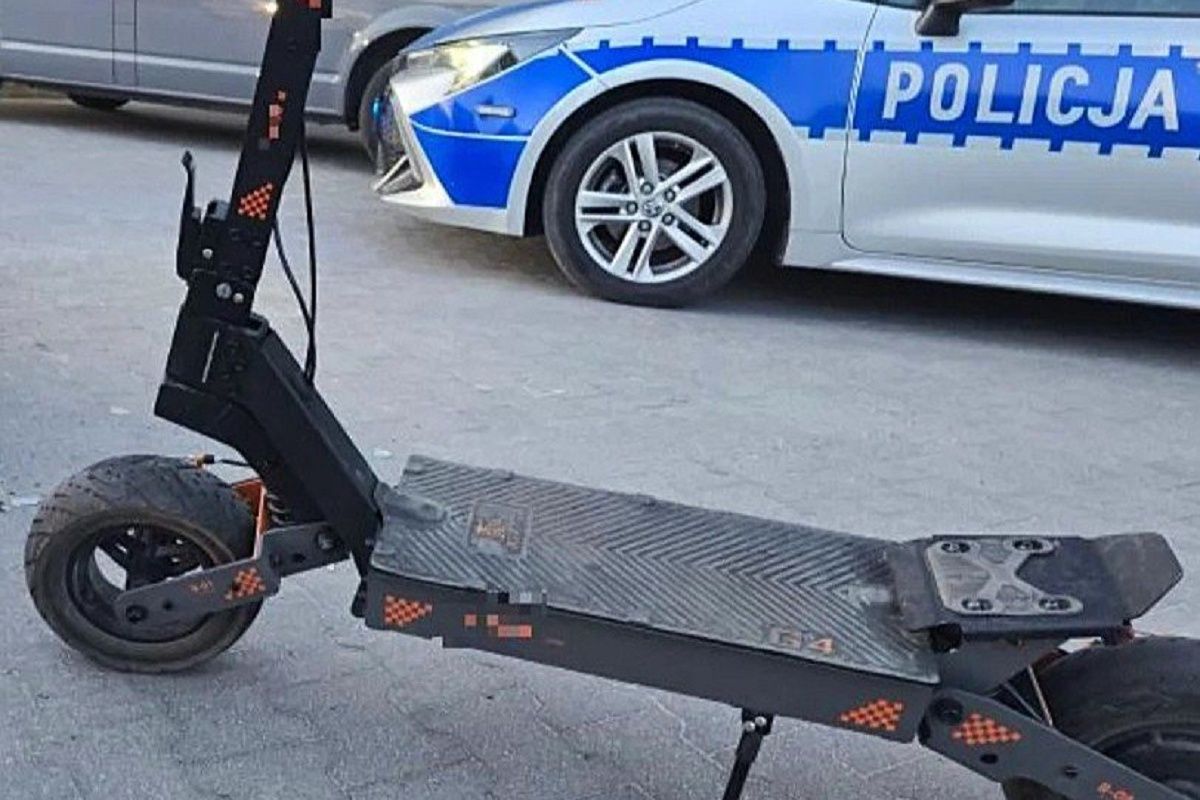 Ręce opadają. 48-latek jechał pijany hulajnogą. Jest reakcja policji
