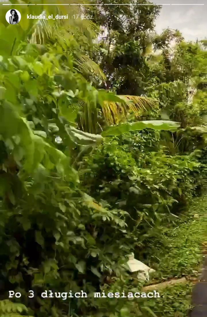Instastories Klaudii El Dursi