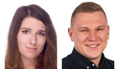 Jagoda Mówińska i Marek Kubisiak w more communications agency