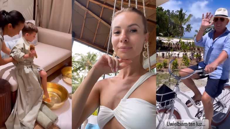 Izabela Janachowska wypoczywa z rodziną na Seszelach