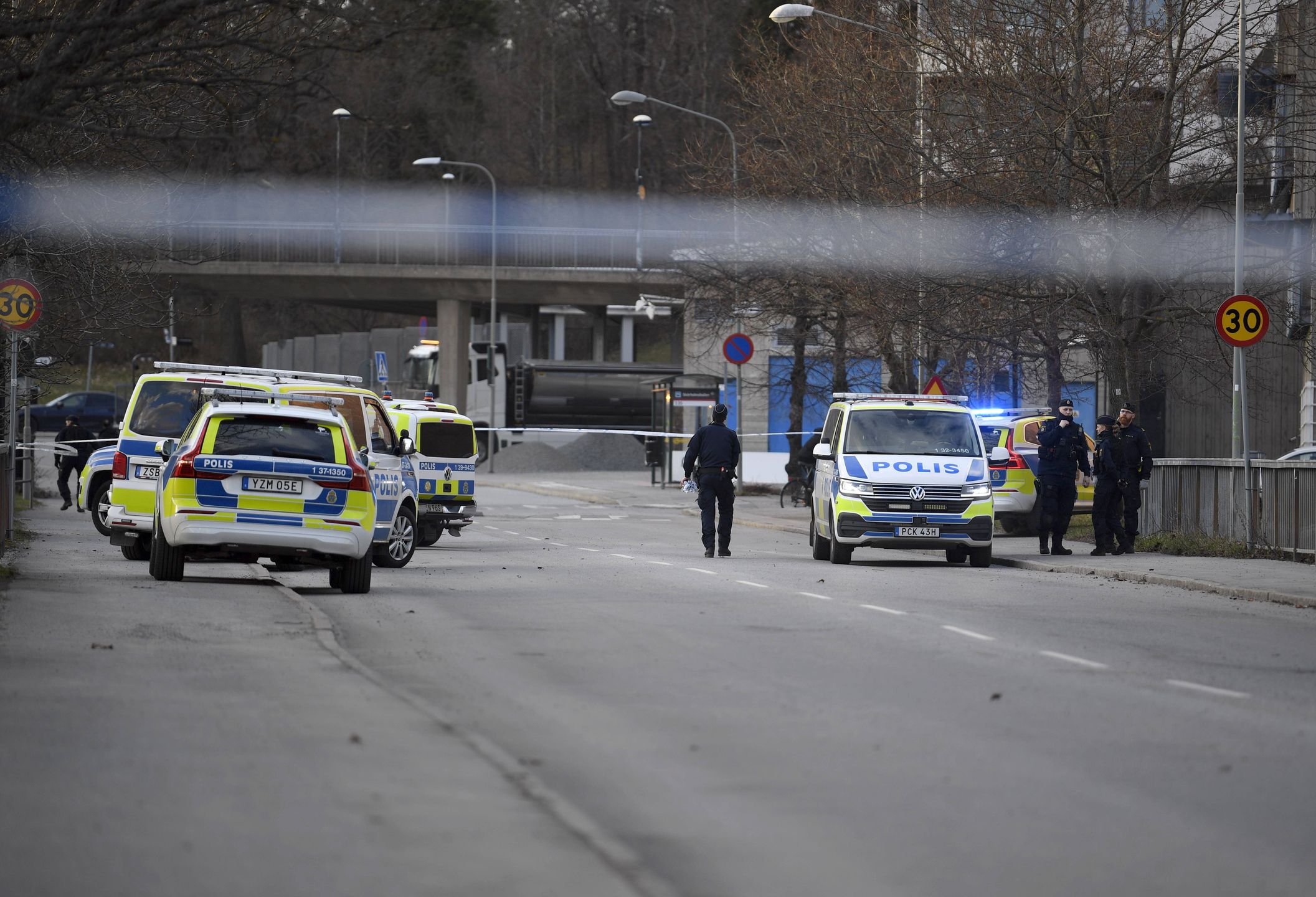 Dzielnica Skarholmen w Sztokholmie 