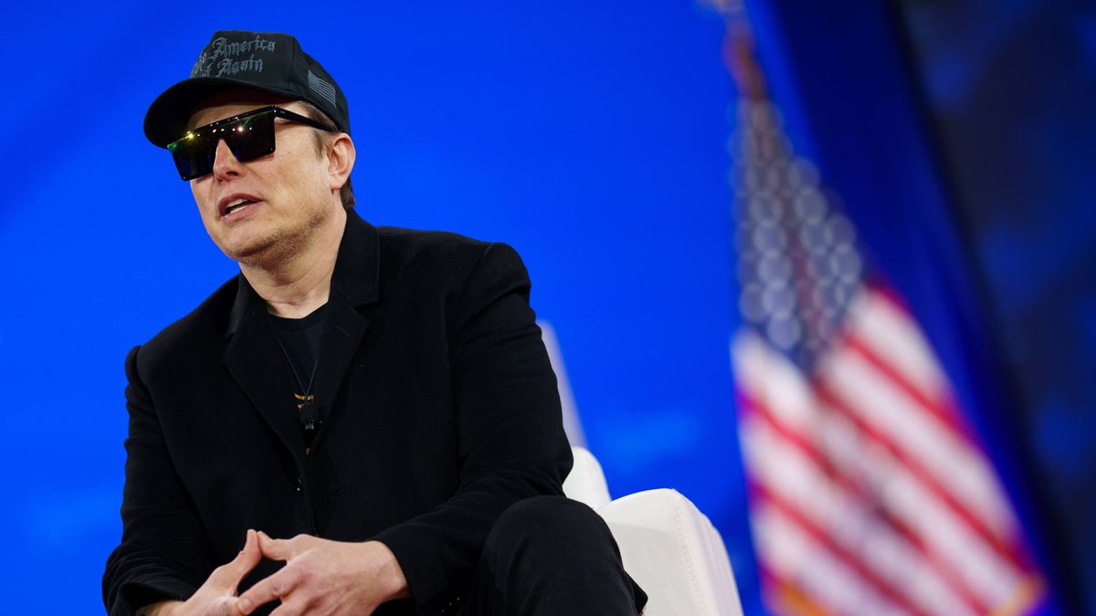 Conservative Political Action Conference CPAC 2025
epa11911562 US entrepreneur and US special government employee Elon Musk at the Conservative Political Action Conference (CPAC) 2025 at National Harbor, Maryland, USA, 20 February 2025. The Conservative Political Action Conference is an annual political conference attended by conservative activists and elected officials from across the United States and beyond.  EPA/WILL OLIVER / POOL 
Dostawca: PAP/EPA.
WILL OLIVER / POOL
conference, conservative, CPAC