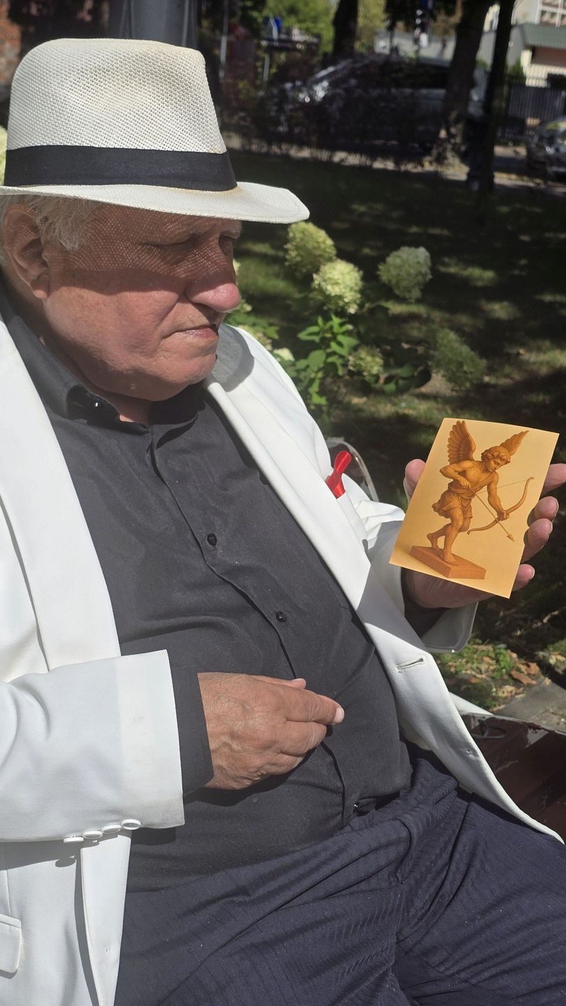 Skrzydlaty Amor ma stanąć w Parku Zdrojowym w Ciechocinku. Symbol miłości w uzdrowisku.