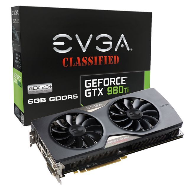 EVGA GeForce GTX 980 Ti Classified ACX 2.0+ karta graficzna
