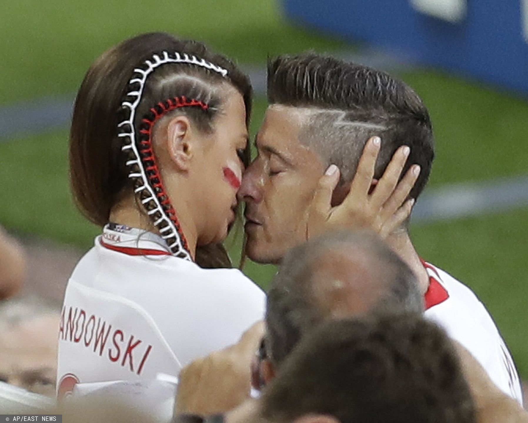 Anna i Robert Lewandowscy w 2018