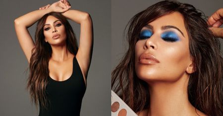 Rozebrana Kim Kardashian zachęca do zakupu kosmetyków