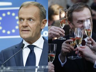 Donald Tusk wydał PÓŁ MILIONA na szampana!