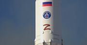 Rosyjski symbol ''Z'' w kosmosie. Nagranie ze startu rakiety w Rosji