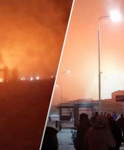 Kolejny udany atak Ukrainy? Akcja strażaków w Rosji