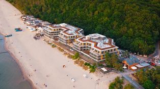 "Kontrowersyjny". Niemcy komentują otwarcie hotelu nad Bałtykiem