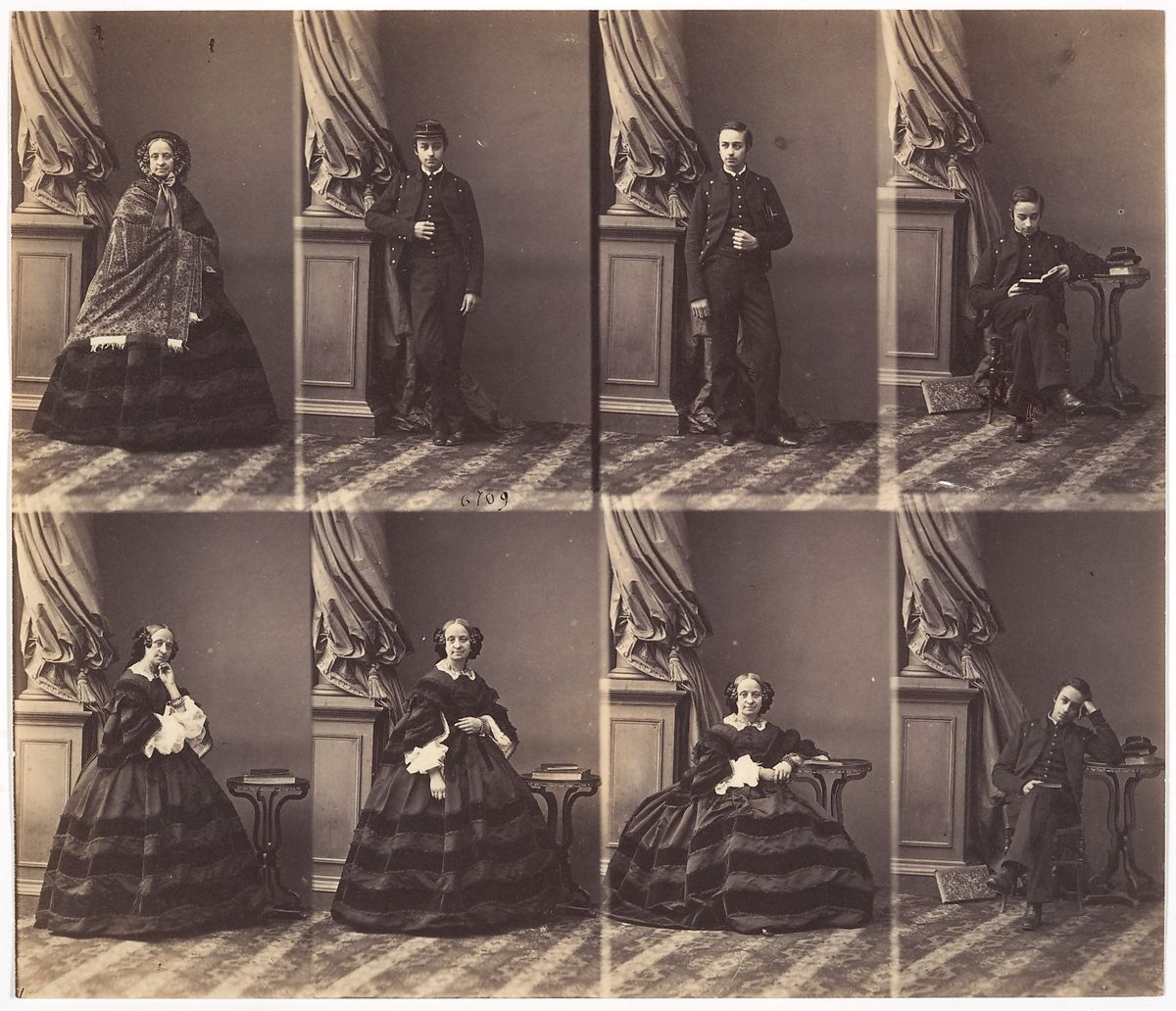 W XIX wieku każdy chciał mieć takie zdjęcie. Tak wyglądały "Carte de visite" 2