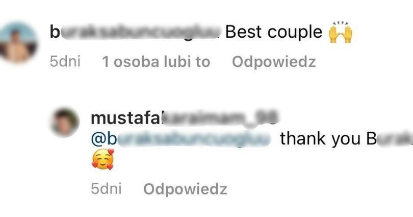 Wiktoria Gąsiewska na wakacyjnym zdjęciu ze znajomym