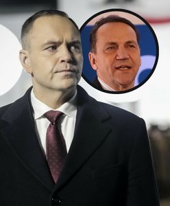 "Prezydent znowu straszy". Sikorski uderza w Nawrockiego w nocnym wpisie