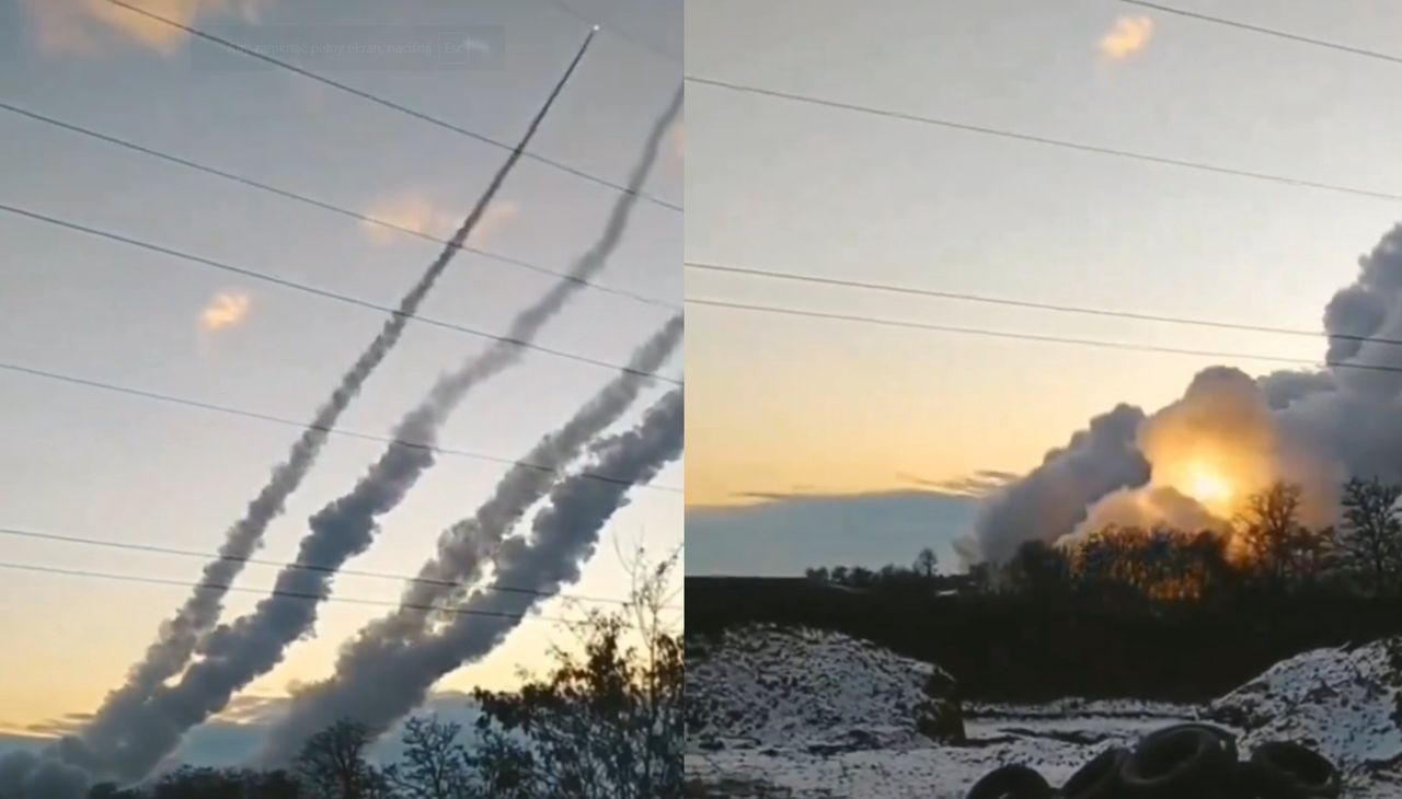 "Extraordinary footage of HIMARS at work"