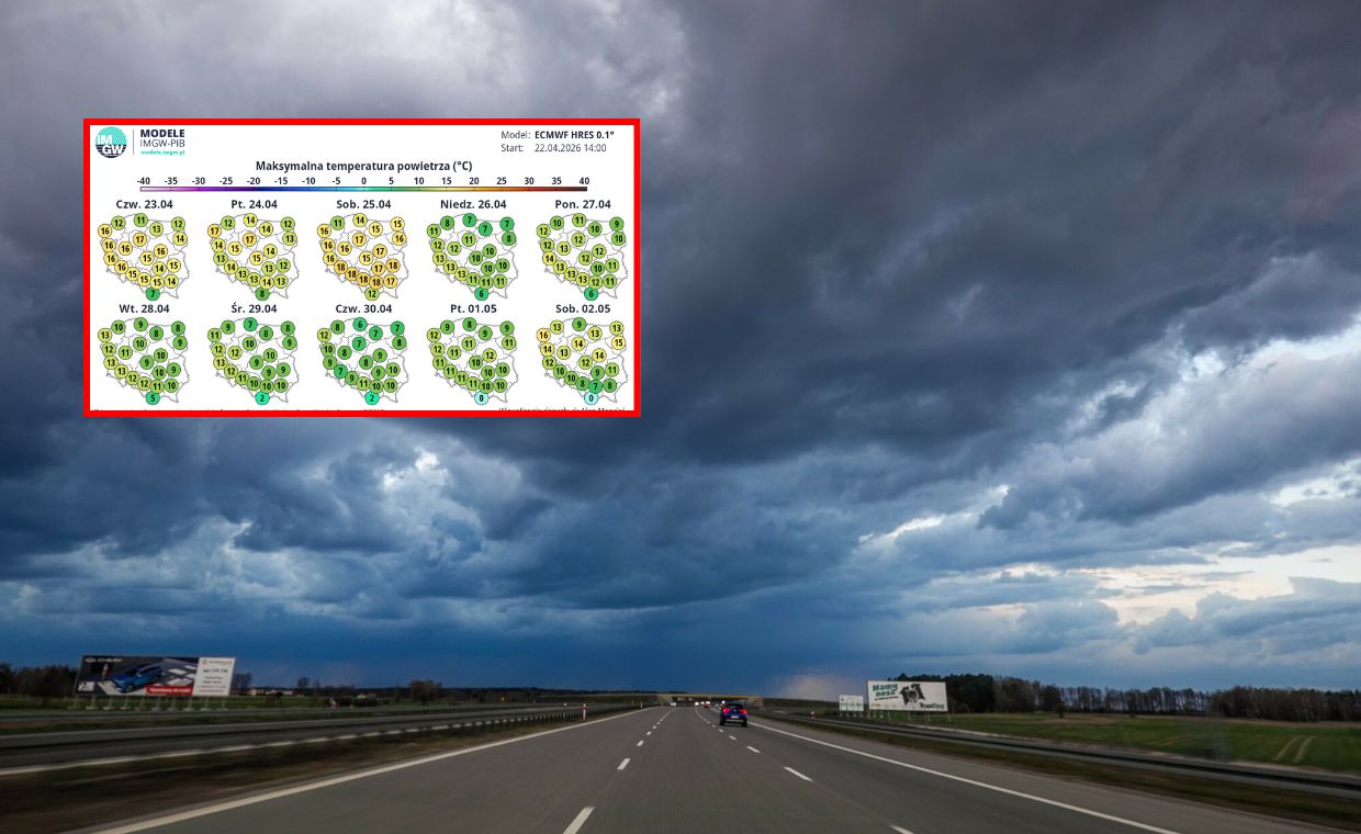 Zła pogoda nadchodzi – weekend bez szans na słońce?