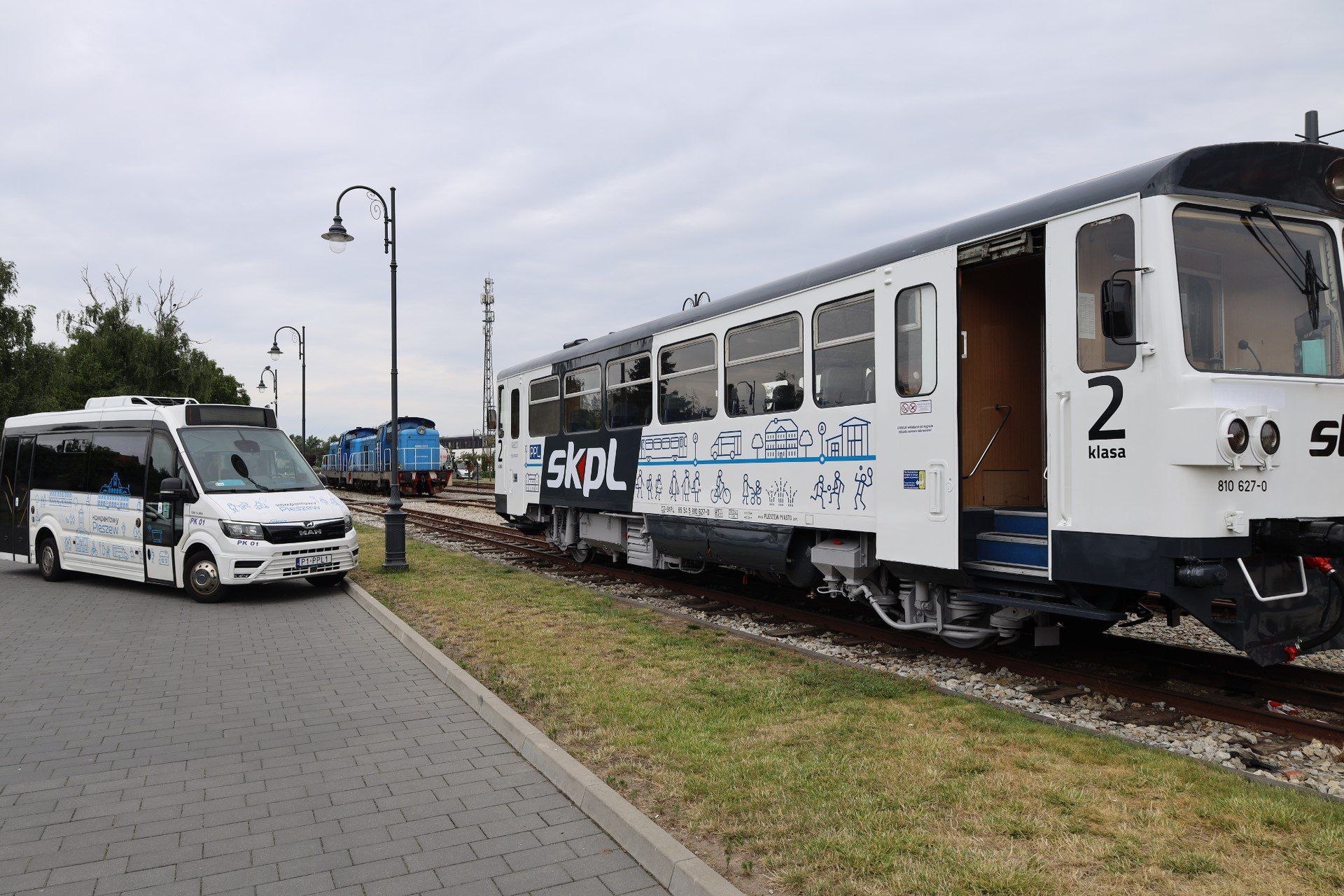 Nowa szata graficzna pleszewskiej wąskotorówki