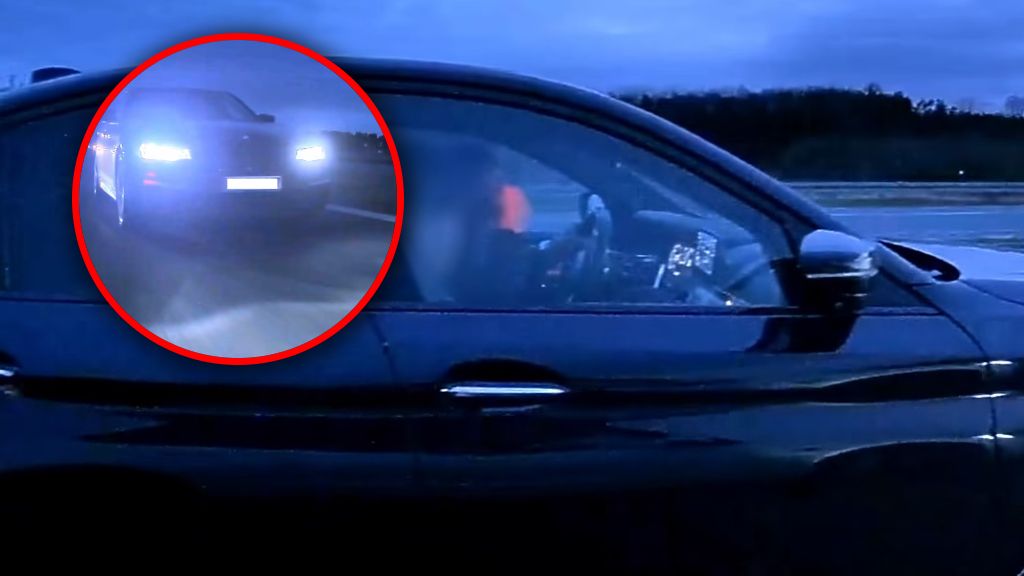 Skandaliczna jazda BMW na polskiej drodze