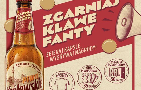 "Zgarniaj klawe fanty" w promocji Królewskiego Niefiltrowanego