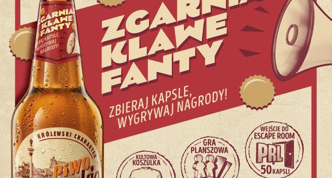 "Zgarniaj klawe fanty" w promocji Królewskiego Niefiltrowanego