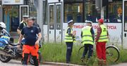 Wypadek na Powstańców Śląskich. Tramwaj potrącił kobietę, która jechała na rowerze. MPK Wrocław wyznaczyło objazdy