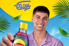 Friz w reklamie Lipton