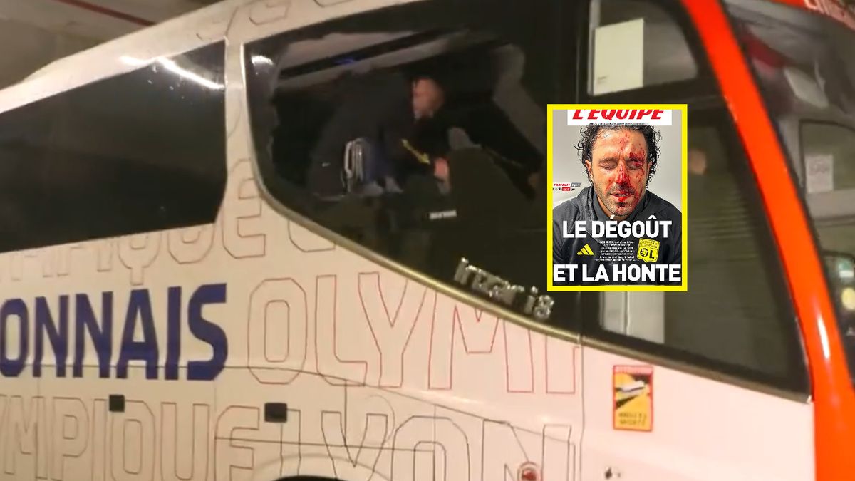 Autokar Lyonu po ataku kiboli Marsylii.