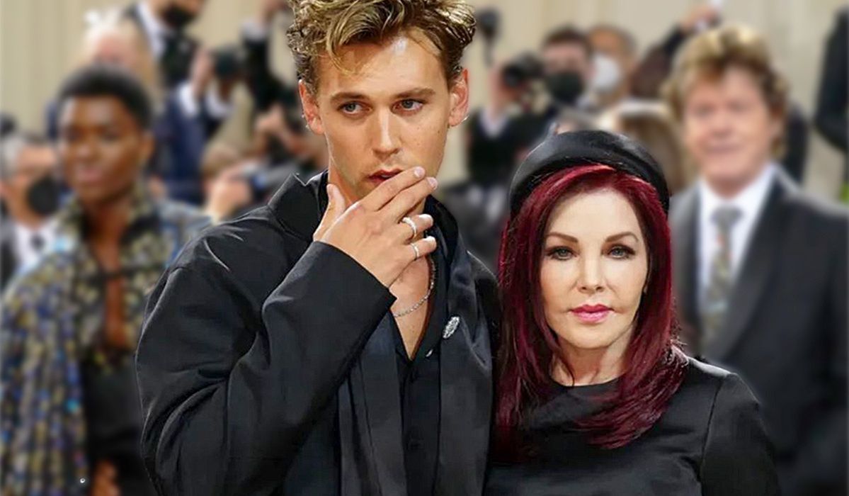 Priscilla Presley i Austin Butler na MET Gala 2022