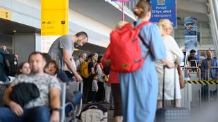 Chodziła z napisem na czole. Ukrainkę ukarano mandatem