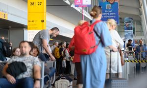 Chodziła z napisem na czole. Ukrainkę ukarano mandatem