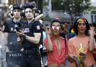 W Turcji pomimo zakazu odbył się marsz homoseksualistów. Policja rozpędzała tłum, używając kauczukowych kul...