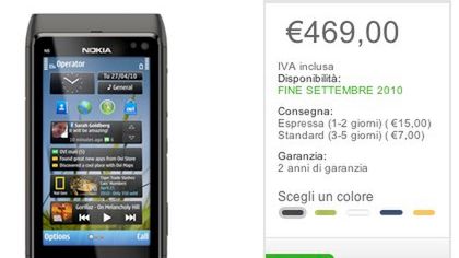 Nokia N8 w przedsprzedaży za około 1900 złotych 1